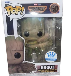 Funko POP! Guardianes de la Galaxia Groot con alas 1213 vinilo exclusivo de Marvel - Imagen 1 de 6
