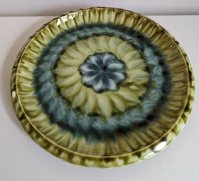 Vintage Large PORTHMADOG POTTERY Plate Charger Portmadoc Wales Cymru - 28.5 cm  - Image 1 of 4