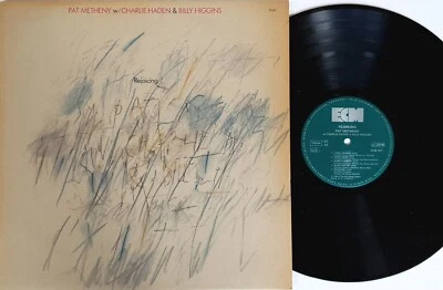 Pat Metheny With Charlie Haden & Billy Higgins-Rejoicing LP 1984 ECM Germany - Image 1 of 3