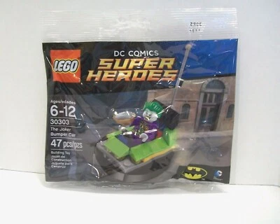 LEGO Super Heroes The JOKER BUMPER CAR 30303 DC Universe SEALED Polybag - Image 1 of 4