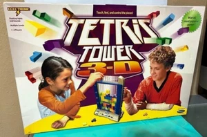 Tetris Tower 3-D Game NEW COMPLETE WORKS Radica 2003 Electronic Lights Sounds - Picture 1 of 4