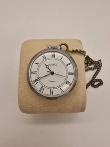 Reloj Bolsillo Soviético Vintage Soviético Raro Vostok 2409A Años 70 17 Joyas URSS Manual - Imagen 1 de 12