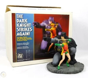 DC DIRECT BATMAN & ROBIN:THE DARK KNIGHT STRIKES AGAIN STATUE #908 FRANK MILLER - Picture 1 of 10