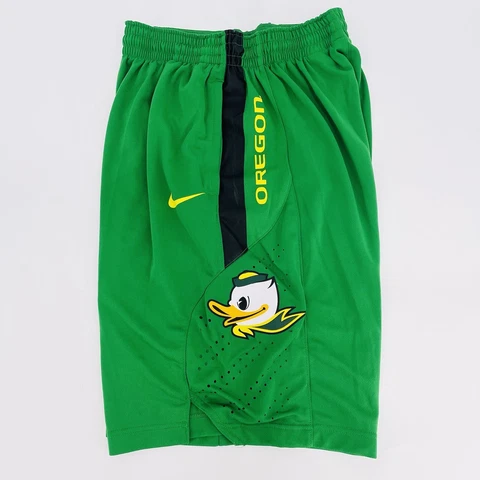 Nike Mens Oregon Ducks Shorts Green Yellow Size Medium Basketball Cover