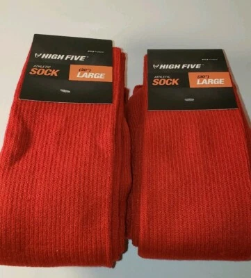 Calcetines deportivos High Five grandes 30' puños plegables cojín completo pie Foto 1 de 4