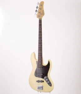 SCHECTER TR-JB Vintage White Used Electric Bass - Picture 1 of 10