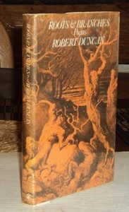 SIGNED w/ ORIG. DRAWING by ROBERT DUNCAN - 1970 1ST UK ED. ROOTS AND BRANCHES - Picture 1 of 4