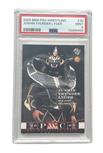 2005 BBM Pro Wrestling Jushin Thunder Lyger #030 PSA 9 Pop 1 None Higher