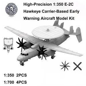 High-Precision 1:350 E-2C Hawkeye Carrier-Based Early Warning Aircraft Model Kit - Bild 1 von 3