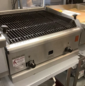 Falcon 350/10 Countertop Chargrill Lava Rocks Natural Gas - Picture 1 of 4