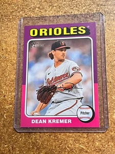 2024 Topps Heritage Baseball # 65 Dean Kremer SP - Picture 1 of 2