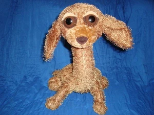 Carlton Cards Twisted Whiskers Dog Plush 14" Tall Posable - Imagen 1 de 6