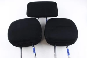 Juego de reposacabezas izquierdo derecho Nissan Pathfinder 2013-2019 segunda fila tela negra OEM - Imagen 1 de 9