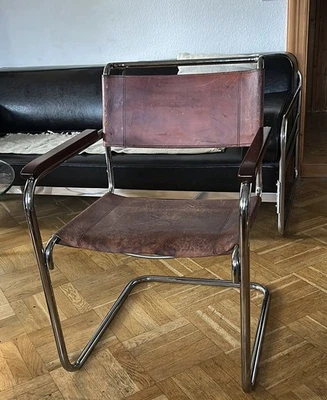 Original Thonet Freischwinger S 34 Designklassiker von Mart Stam - Bild 1 von 4