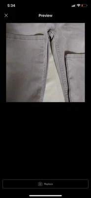 Sears Boys Vaqueros Gris Nuevo Con Etiquetas 12 Slim Foto 1 de 2