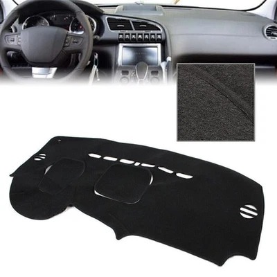 For 2013-2015 2014 Peugeot 3008 Black LHD Dash Mat Dashboard Cover Dashmat - Image 1 of 4