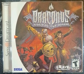 Draconus: Cult of the Wyrm (Sega Dreamcast, 2000) Complete W Manual Reg Card