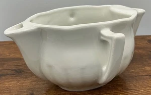 Vintage Pillivuyt France Weiß Porzellan 2 Ausgießer Sauciere Fettabscheider 6,5 - Bild 1 von 7
