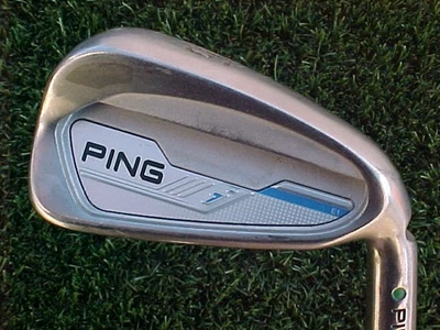 Club de Golf Ping i E1 Derecha Acero Inoxidable 6 Hierro Punto Verde Especificaciones con DGR300 R FLEX Acero Foto 1 de 4