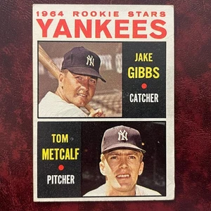 1964 Topps Set JAKE GIBBS ROOKIE STARS #281 NEW YORK YANKEES - EX - Picture 1 of 2