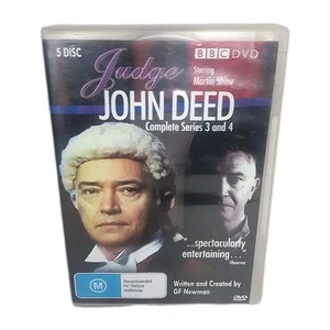 Judge John Deed Complete Series 3 and 4 DVD Boxset All Regions PAL, Good Cond - Picture 1 of 11