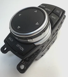 iDrive Media Radio Control Switch Knob Module OEM BMW 328i  i8 2014-17 - Picture 1 of 7