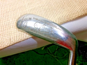 Vintage George Nicoll Rustless Gem Hand Forged in Scotland Putter 35" RH - Picture 1 of 4