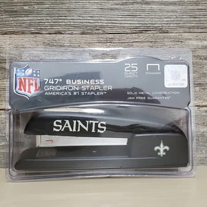 Grapadora de negocios Swingline 747 NFL New Orleans Saints Gridiron grapas estándar - Imagen 1 de 4