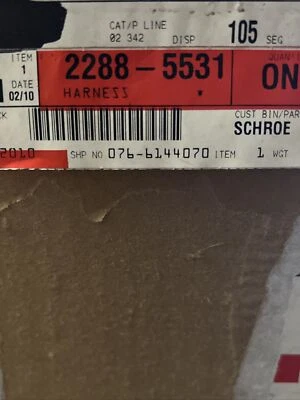 Arnês novo em folha Chevrolet Silverado 07 -11 6.6L/6.0L GM OEM 22885531 - Imagem 1 de 2