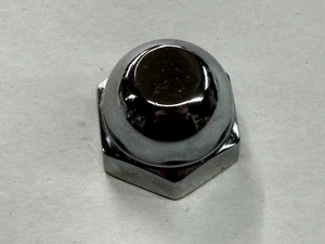 REPRODUCTION CHROME STEERING WHEEL NUT FOR FORD 351114S - Picture 1 of 2