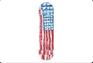 Takashi Murakami x Madsaki Complexcon USA Flag Deck Skateboard Brandneu 2019 - Bild 1 von 7