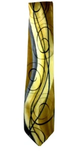 2005 Jerry Garcia Men’s Silk Tie Limited Edition Collection 41 Tidal Wave 60" - Picture 1 of 12