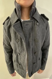 Superdry Jacket Women’s Large Grey - Navy Label - British Design - Picture 1 of 11