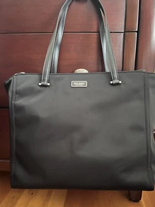 NWT Kate Spade Black Nylon Handbag - Picture 1 of 4