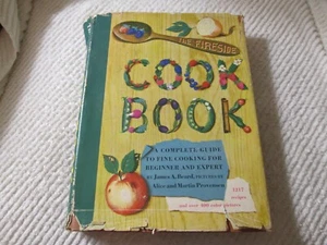The Fireside Cookbook by James Beard 1949 HC/DJ 1st Edition 1st Print Cook Book - Picture 1 of 19