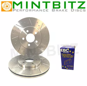Dischi freno posteriori scanalati con fossette Civic EP3 TypeR 00-05 e pastiglie EBC RedStuff - Foto 1 di 1