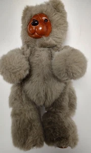 Robert Raikes Wood Face Poseable Teddy Bear Jointed 12" Applause Cookie - Picture 1 of 7