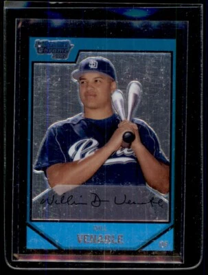 2007 Bowman Chrome Prospects #BC84 Will Venable - Image 1 of 2