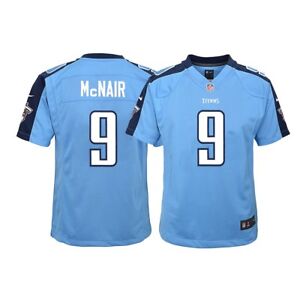 Steve McNair Tennessee Titans NFL Youth Nike Light Blue Alt Game Jersey
