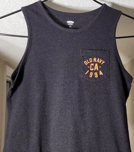 OLD NAVY Kids Logo Tank Top Sleeveless Size S SMALL (6 - 7yrs) - Picture 1 of 5