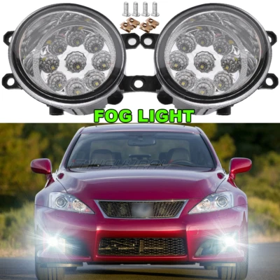 Par de faros antiniebla para parachoques delantero de repuesto #8121006071 para Lexus IS F 2008 Foto 1 de 4