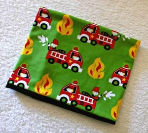 Lazo ♥ Bufanda ♥ Bufanda de tubo ♥ Bomberos ♥ Hecho a mano - Imagen 1 de 2