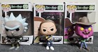 Funko Pop Weaponized Ricky #172, Weaponized Morty #173 & Scary Terry #300 OOB