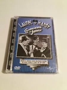 DVD "LAUREL Y HARDY COMPAÑEROS DE JUERGA" COMO NUEVO CAJA METACRILATO EL GORDO - Imagen 1 de 2