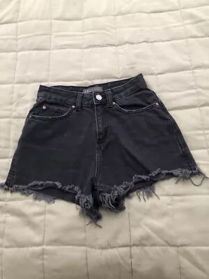 Denim Co Womens Denim Distressed Hotpants Shorts Size 6 UK - Image 1 of 4
