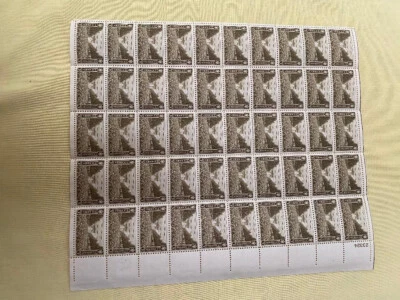 US SCOTT 934, 1945 TROPAS ESTADOUNIDENSES, ARCO DE TRIUNFO HOJA DE 50 3 CENTAVOS MNH, NG Foto 1 de 2