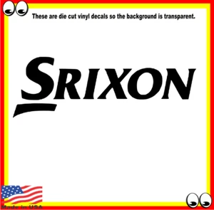 Srixon Golf Logo Vinyl Decal Sticker - Picture 1 of 2