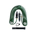 New Spiral Flow Hosepipe with Swop Top Pole Attachment for Outdoor Cleaning