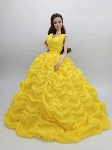 Dress Belle Beauty and the Beast Style For Barbie Silkstone Fashion Royalty FR - Picture 1 of 20