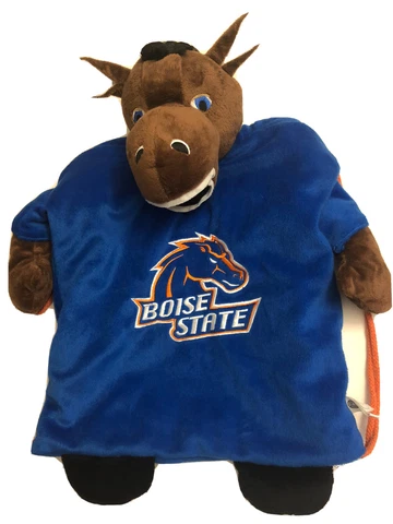 Boise State Broncos Plush 15” backback shoulder bag forever collectible new $35 Cover